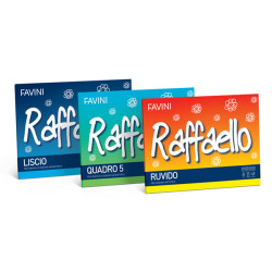 Album Raffaello - 24 x 33 cm - 100gr - 20 fogli - ruvido - Favini