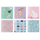 Maxiquaderno Bambina fantasia - A4 - rigo di 3a - 40+2 fogli - 80gr - BM