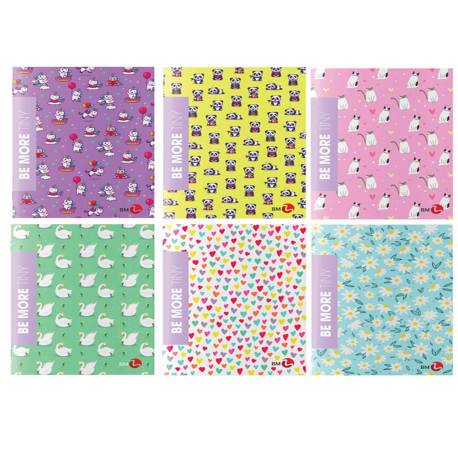 Maxiquaderno Be more Tiny - A4 - rigo di 3a - 36+2 fogli - 100gr - BM