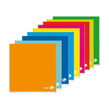 Maxiquaderno Color 80 Basic - A4 - 1 rigo - 80 fogli - 80gr - BM