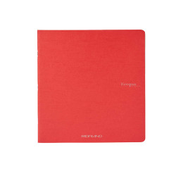 Maxiquaderno Ecoqua original PM - A4  - 1 rigo - 40 fogli - 90gr - lampone -Fabriano