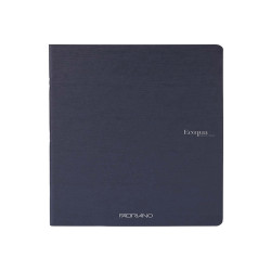 Maxiquaderno Ecoqua original PM - A4 - 1 rigo - 40 fogli - 90gr - blu scuro - Fabriano