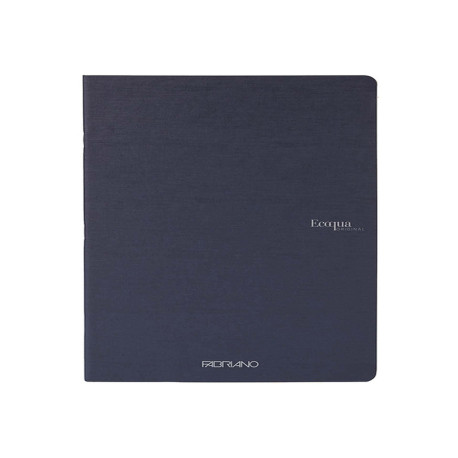 Maxiquaderno Ecoqua original PM - A4 - 1 rigo - 40 fogli - 90gr - blu scuro - Fabriano