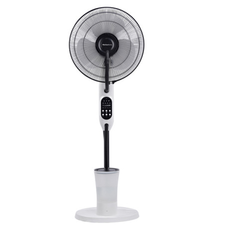 Ventilatore Mistic Fan - da terra - con nebulizatore - serbatoio 2,8 L - 80 W - diametro 40 cm - 43 x 40 x 125 cm - Melchioni f