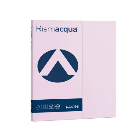 Carta Rismacqua Small - A4 - 90 gr - lilla 06 - Favini - conf. 100 fogli