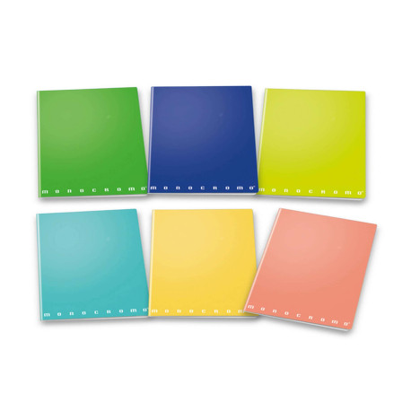 Maxiquaderno Monocromo Green Pigna - A4 -  4 mm - 42 fogli - 80 gr - Pigna