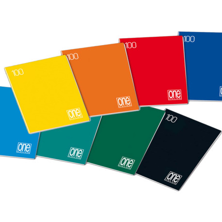 Maxiquaderno One Color - A4 - 5 mm - 18+1 fogli - 100 gr - Blasetti