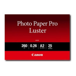 Canon Photo Paper Pro Luster LU-101 - Brillante - 260 micron - A2 (420 x 594 mm) - 260 g/m² - 25 fogli carta fotografica