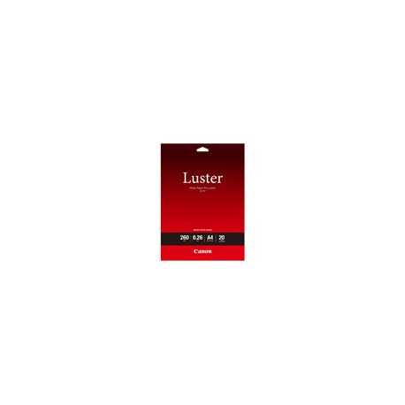 Canon Photo Paper Pro Luster LU-101 - Brillante - 260 micron - A4 (210 x 297 mm) - 260 g/m² - 20 fogli carta fotografica - per 