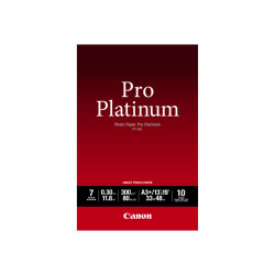Canon Photo Paper Pro Platinum - A3 plus (329 x 423 mm) - 300 g/m² - 10 fogli carta fotografica - per PIXMA iP8720, IX6820, PRO