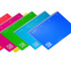 Maxiquaderno One Color PP - A4+- 1 rigo - 80 fogli - 80 gr -  c/fori - spiralato - Blasetti