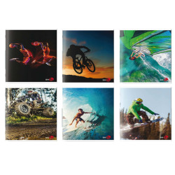 Maxiquaderno Sport fantasia - A4 - 4mm - 40+2 fogli - 80gr - BM
