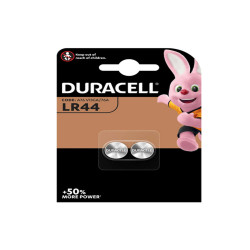 Micorpila LR44 - 1,5V - a pastiglia - alcalina - Duracell - blister 2 pezzi