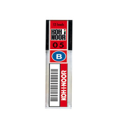 Micromine - mina 0,5mm - gradazione B - Koh.I.Noor - astuccio 12 mine