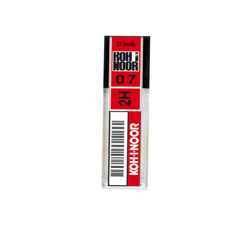 Micromine - mina 0,7mm - gradazione 2H - Koh.I.Noor - astuccio 12 mine
