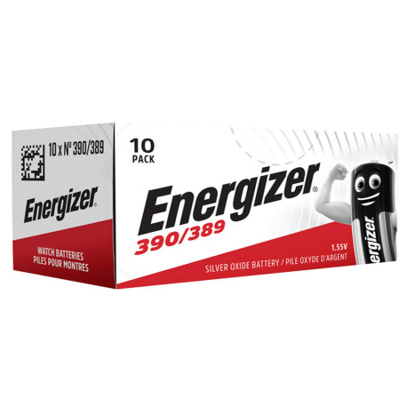 Micropila Watch 390-389 - a pastiglia - ossido argento - Energizer
