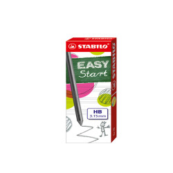 Mine Easystart - mina 3,15mm - gradazione HB - Stabilo - astuccio 6 mine