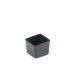 Mini cestino Coffee Point - 10x7,9x7,9 cm - ABS - nero - Durable