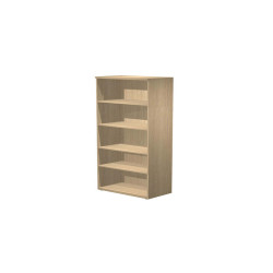 Mobile Agorà - alto a giorno - 80 x 45 x 181,8 cm - rovere