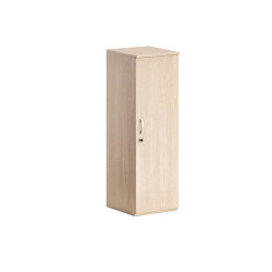 Mobile Agorà - alto con anta - 45 x 46 x 181,8 cm - rovere