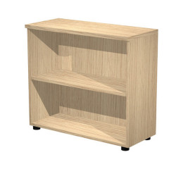 Armadio modulare - basso a giorno - 90 x 44 x 85 cm - rovere