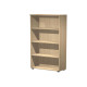 Mobile Easy - alto a giorno - 80 x 35 x 180 cm - rovere