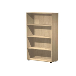 Mobile Easy - alto a giorno - 80 x 35 x 180 cm - rovere
