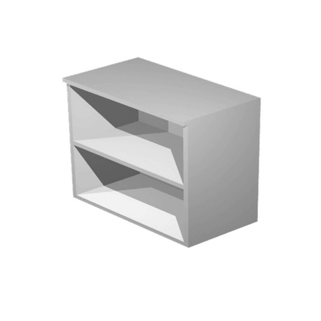 Mobile Easy - basso a giorno - 80 x 35 x 72 cm - grigio