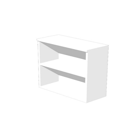 Mobile Easy - basso a giorno - 80 x 35x 72 cm - bianco