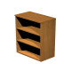 Mobile Easy - medio a giorno - 80 x 35 x 120 cm - noce chiaro