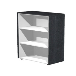 Mobile Prestige - medio a giorno - 82,8 x 43 x 119,8 cm - nero venato