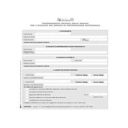 Modulo per conferimento revoca - fatt. elettronica - 29,7x21cm - Edipro