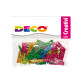 Mollettine mini - in legno - colori neon - 25 mm - Deco - conf. 45 pezzi