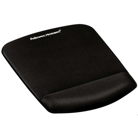 Mousepad con poggiapolsi in FoamFusion Microban PlusTouch - nero - Fellowes
