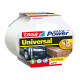 Nastro adesivo Extra Power Universal - 50 mm x 10 m - tela plastificata - bianco - Tesa