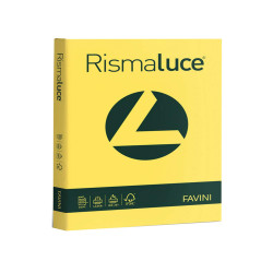 Carta Rismaluce - A4 - 200 gr - giallo sole 53 - Favini - conf. 125 fogli