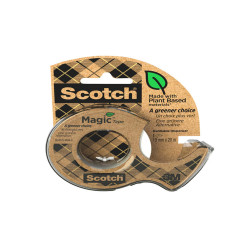 Nastro adesivo in chiocciola Magic 900 - 19 mm x 20 m - acrilico - trasparente - Scotch