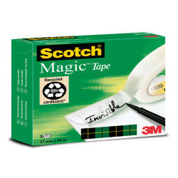 Nastro adesivo Magic 810 - 25 mm x 66 m - acrilico - trasparente - Scotch