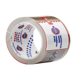 Nastro adesivo PP36NN - termo singolo - 5 cm x 66 m - avana - Eurocel