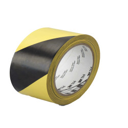 Nastro adesivo vinilico 766 - 5 cm x 33 m - giallo/nero - Scotch