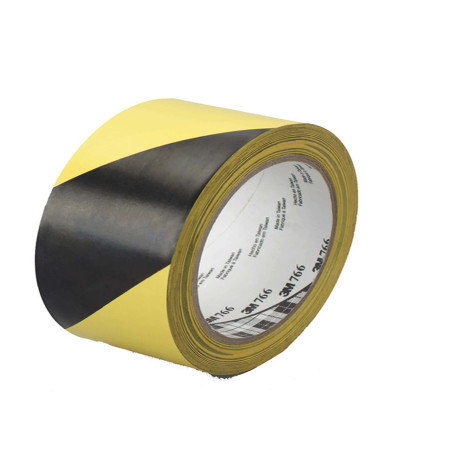 Nastro adesivo vinilico 766 - 5 cm x 33 m - giallo/nero - Scotch