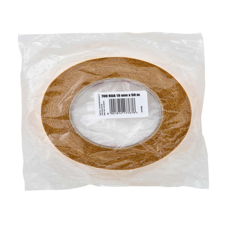 Nastro biadesivo 700RDA - confezionato singolarmente - 19 mm x 50 m - trasparente - Eurocel