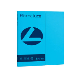 Carta Rismaluce Small - A4 - 200 gr - azzurro 55 - Favini - conf. 50 fogli