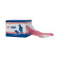 Nastro segnaletico di sicurezza - 7 cm x 200 m - PE - rosso/bianco - Viva