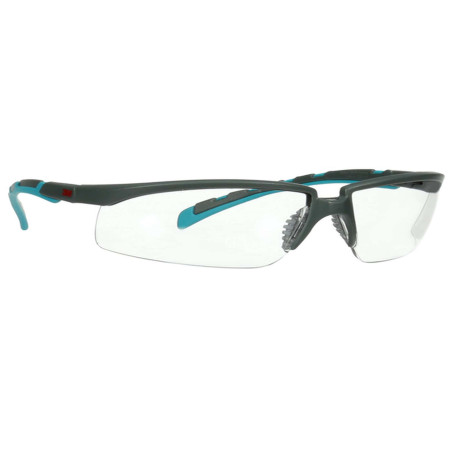 Occhiali di sicurezza Solus 2000 -  lenti trasparenti antigraffio - blu - 3M