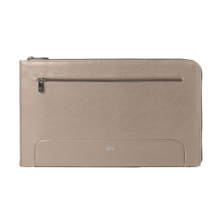 Office bag Gate Trended - 20 x 26 x 2 cm - ecopelle - ghiaccio - In Tempo