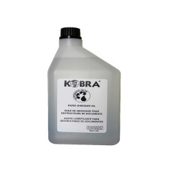Olio per distruggidocumenti - Kobra - flacone 1 L