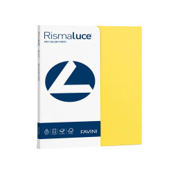 Carta Rismaluce Small - A4 - 200 gr - mix 5 colori - Favini - conf. 50 fogli