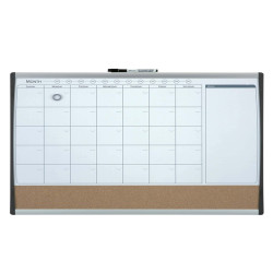 Organizer magnetico con calendario mensile - 58,5 x 43 cm - Nobo
