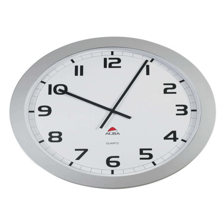 Orologio da parete Giant - diametro 60 cm - grigio - Alba